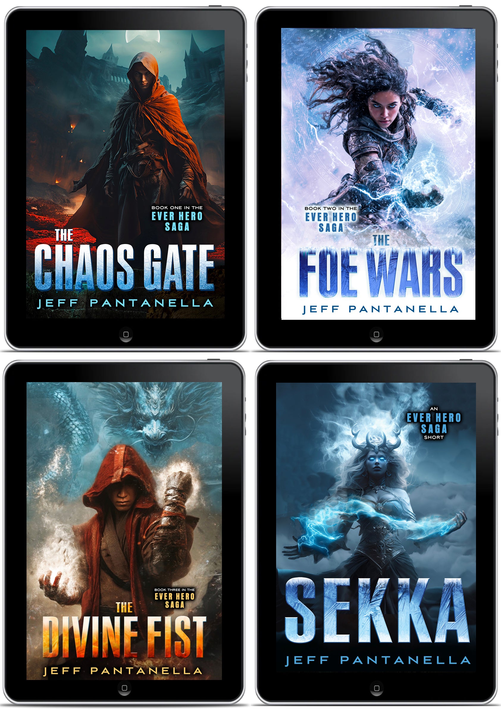 PART I BOOKS 1+2+3+SEKKA (EBOOKS) – Ever Hero Saga Books