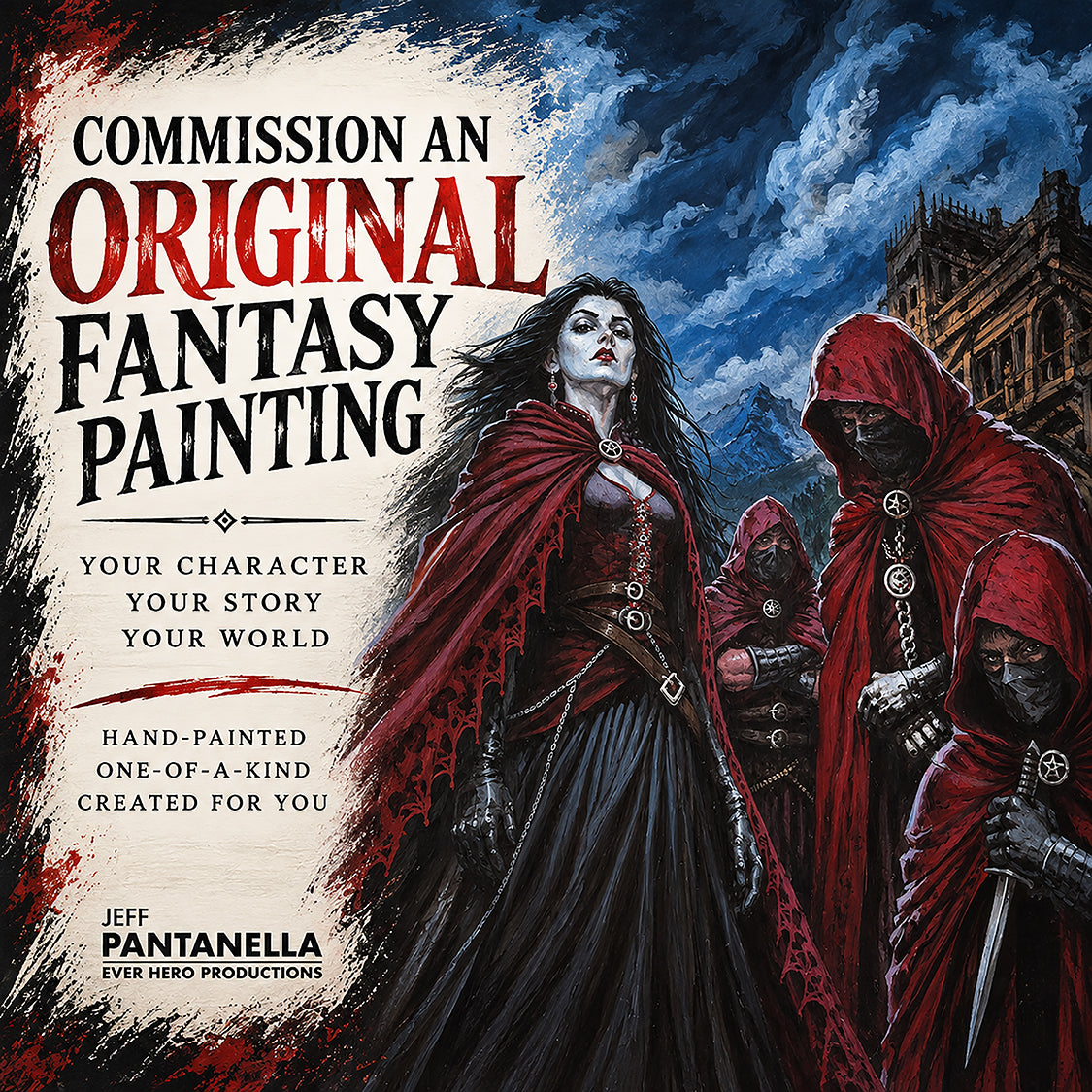 COMMISSION AN ORIGINAL FANTASY PAINTING