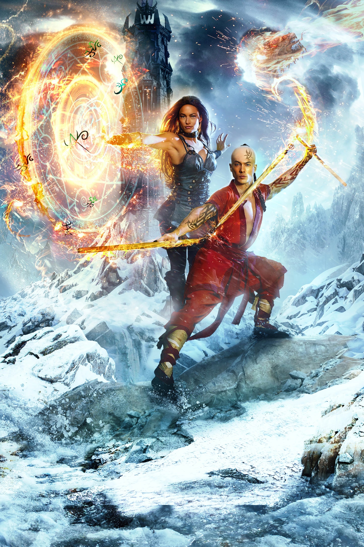 BOOK 2: THE FOE WARS COVER ART (digital image)