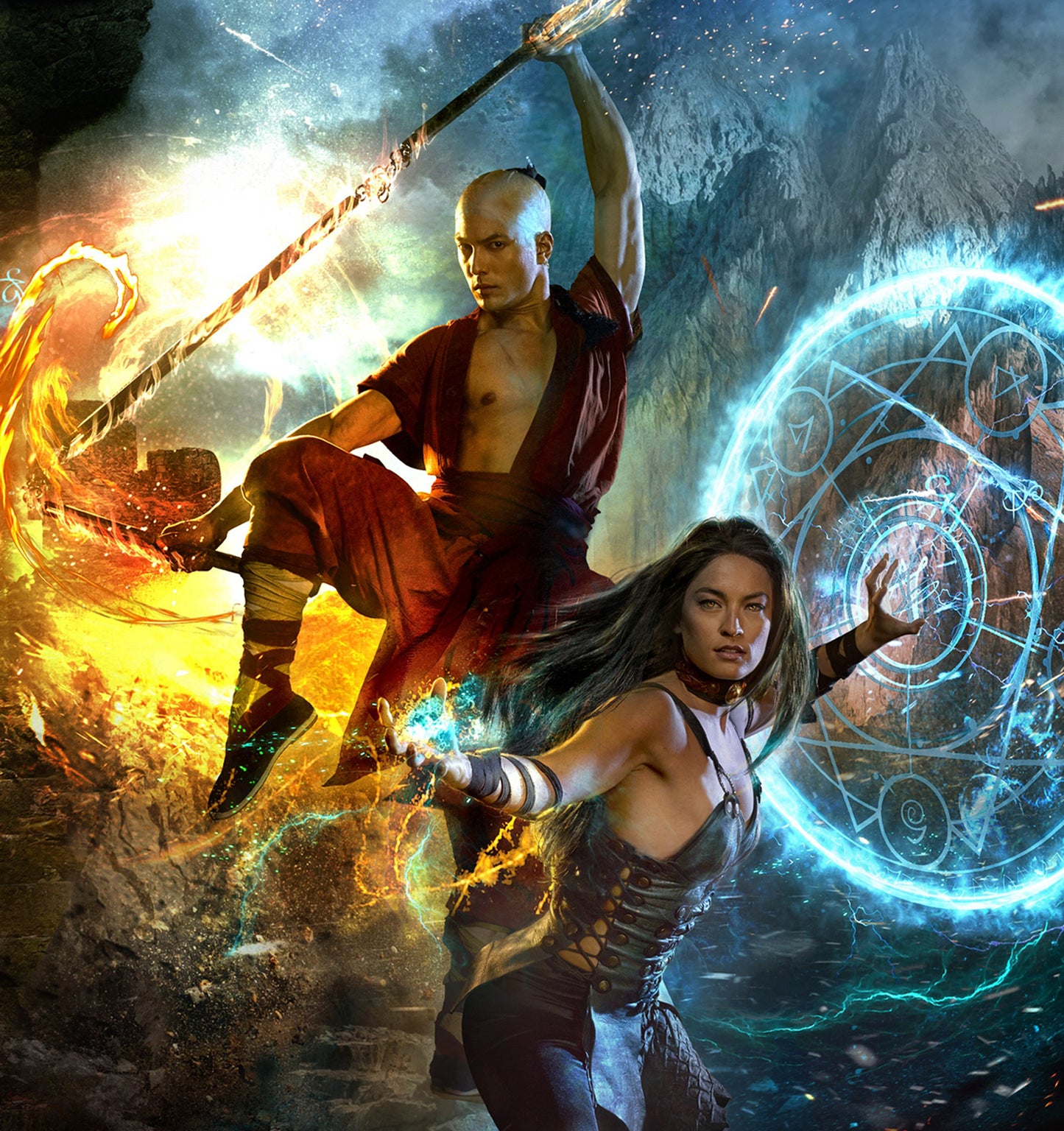 BOOK 1: THE CHAOS GATE COVER ART (digital image)