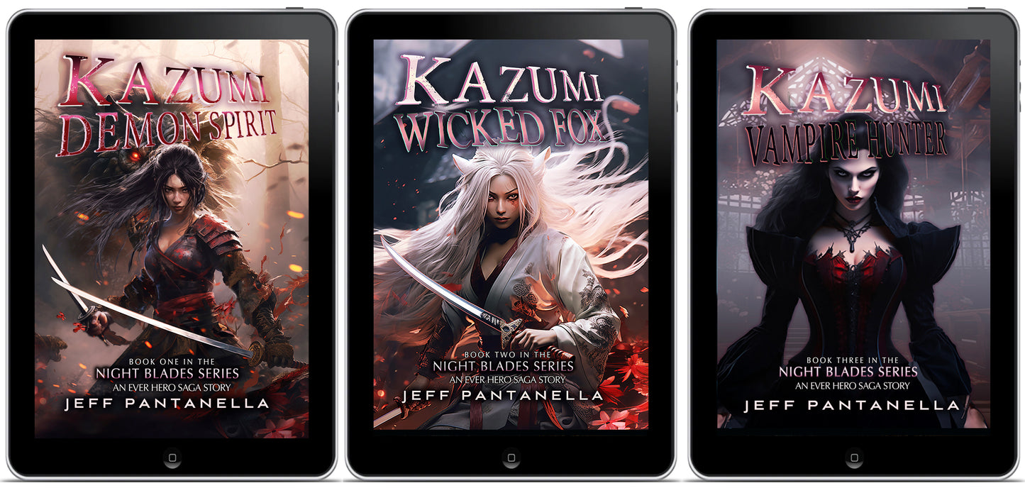 NIGHT BLADES OMNIBUS 3 eBooks KAZUMI! $12.99