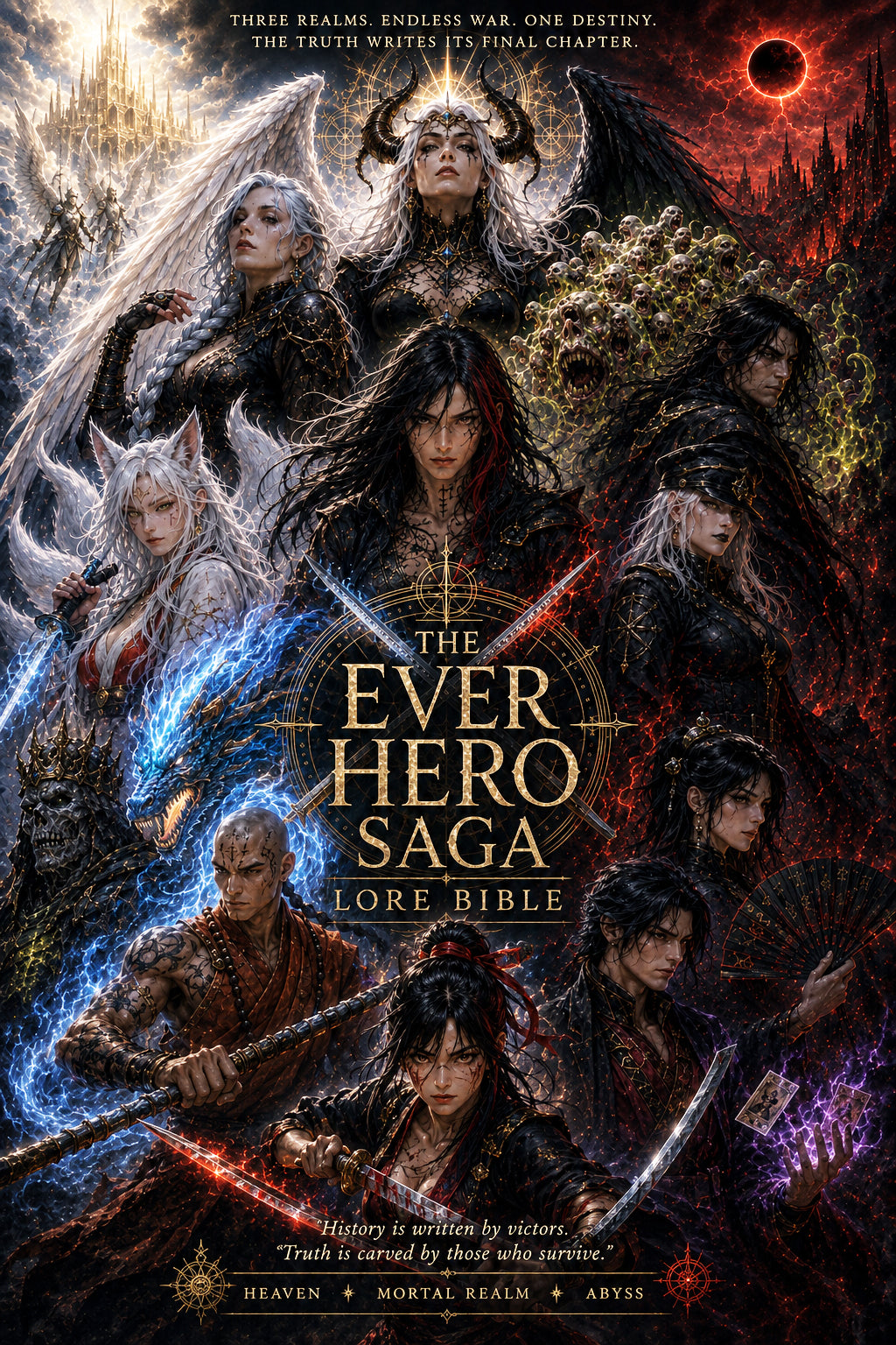 (PRE-ORDER) SIGNED! LORE BIBLE (PAPERBACK) THE EVER HERO SAGA