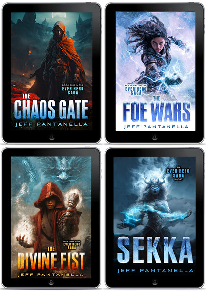 PART I BOOKS 1+2+3+SEKKA (EBOOKS) – Ever Hero Saga Books
