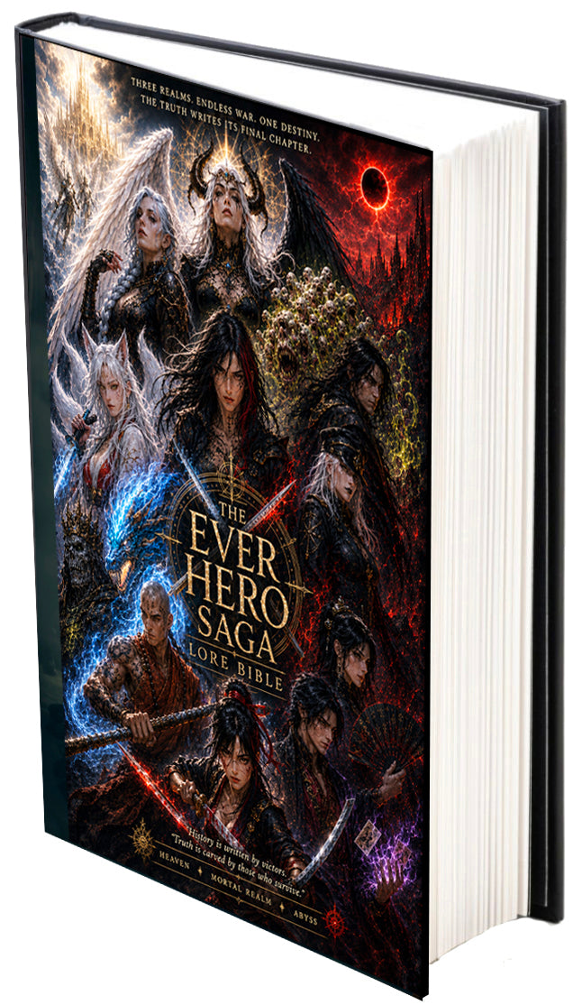 (PRE-ORDER) SIGNED! LORE BIBLE (HARDCOVER) THE EVER HERO SAGA