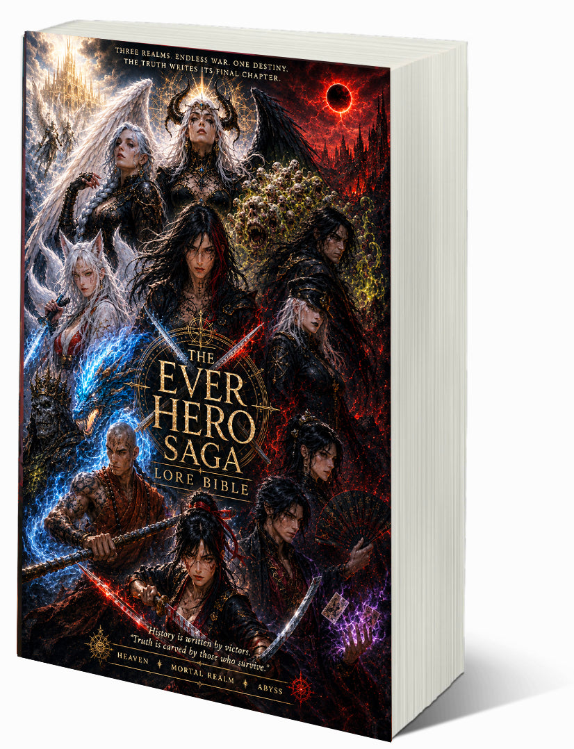 (PRE-ORDER) SIGNED! LORE BIBLE (PAPERBACK) THE EVER HERO SAGA